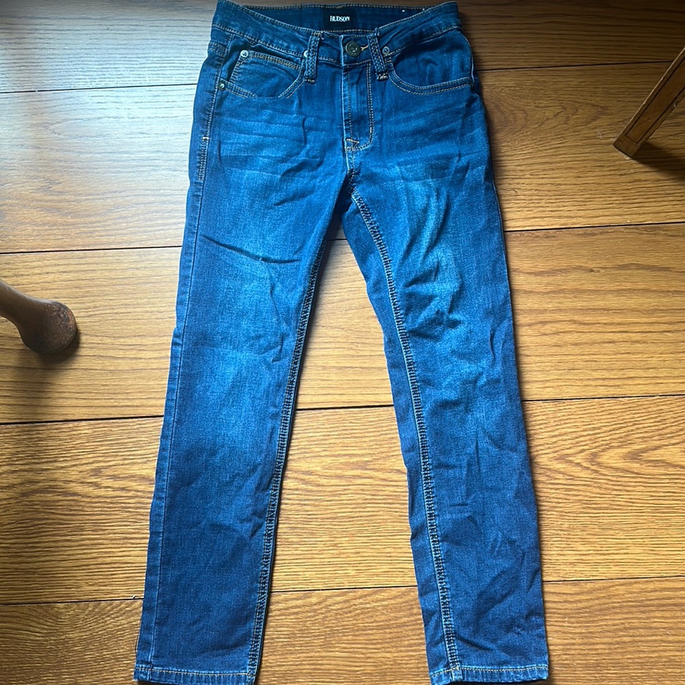 Excellent used condition Hudson boys slim fit jeans size 8